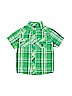 U.S. Polo Assn. Green Short Sleeve Button-Down Shirt Size 4T - photo 1
