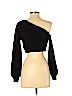 Nasty Gal Inc. Black Long Sleeve Top Size S - photo 2