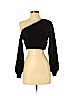Nasty Gal Inc. Black Long Sleeve Top Size S - photo 1