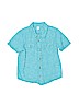 Old Navy Blue Short Sleeve Button-Down Shirt Size 4T - photo 1