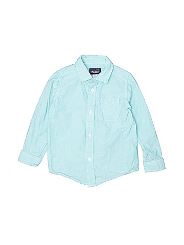 The Children's Place Long Sleeve Button-Down Shirt (view 1)