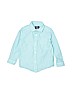 The Children's Place 100% Cotton Blue Long Sleeve Button-Down Shirt Size 4T - photo 1