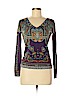 ETRO Purple Silk Pullover Sweater Size EU (IT) 42 / US 6 - photo 1