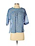 Ann Taylor LOFT 100% Polyester Blue 3/4 Sleeve Blouse Size XS (petite) - photo 1