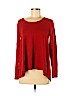 Eileen Fisher 100% Merino Wool Red Wool Pullover Sweater Size M (petite) - photo 1