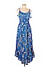 Angie 100% Rayon Blue Casual Dress Size M - photo 1