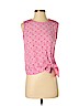 Escada 100% Rayon Pink Sleeveless Blouse Size S - photo 1