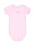 Carter's 100% Polyester Pink Short Sleeve Onesie 3-6 MO / 6 MO - photo 1