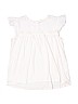 Gap Kids 100% Cotton Ivory Short Sleeve Blouse Size 14 - 16 - photo 1