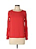 Ann Taylor LOFT 100% Polyester Red Long Sleeve Blouse Size XS (petite) - photo 1