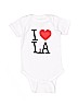 Rabbit Skins 100% Cotton White Short Sleeve Onesie 12-18 MO / 18 MO - photo 1