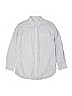 Gap Kids 100% Cotton Checkered-gingham White Long Sleeve Button-Down Shirt Size 14 - 16 - photo 1