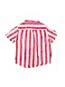 Baby Gap Stripes Burgundy Short Sleeve Button-Down Shirt Size 2 - photo 2