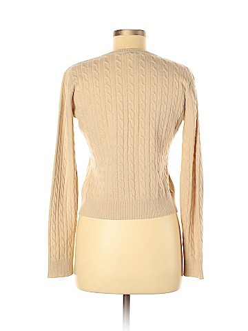 Aqua Cashmere Pullover Sweater (view 2)