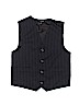 George Stripes Black Tuxedo Vest Size 7 - photo 1