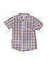 Crown & Ivy 100% Cotton Orange Short Sleeve Button-Down Shirt Size 4T - photo 1