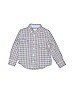 Crown & Ivy Blue Long Sleeve Button-Down Shirt Size 4T - photo 1
