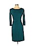 Tahari by ASL Blue Casual Dress Size 2 (petite) - photo 1