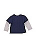 Adidas 100% Cotton Blue Long Sleeve T-Shirt Size 4T - photo 2
