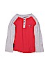 LRG 100% Cotton Red Long Sleeve Henley Size 4T - photo 1
