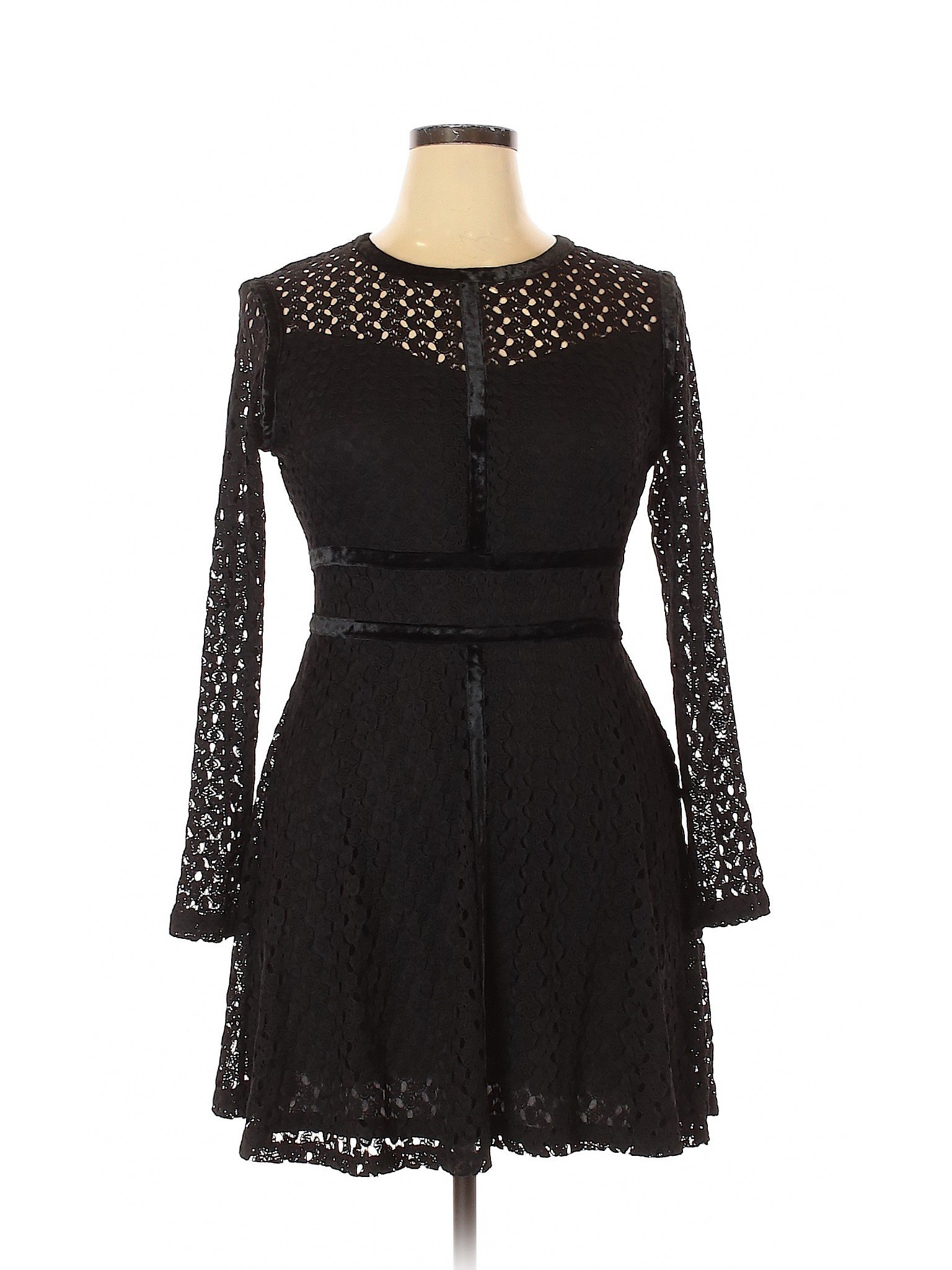 Xhilaration Women Black Cocktail Dress XL | eBay
