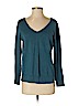 Ann Taylor LOFT Outlet 100% Cotton Blue Pullover Sweater Size S - photo 1