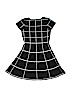 Sequin Hearts 100% Cotton Black Dress Size M (kids) - photo 2