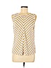 Laundry by Shelli Segal 100% Polyester Tan Sleeveless Blouse Size 4 - photo 1