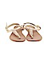 Personal Identity Gold Sandals Size 8 - photo 2