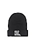 Assorted Brands 100% Acrylic Graphic Black Beanie One size - photo 1
