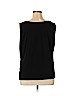 Classiques Entier Black Sleeveless Silk Top Size XL - photo 2