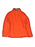 The Children's Place 100% Polyester Orange Fleece Jacket Size 10 - 12 - photo 1