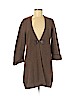 Soft Surroundings Brown Wool Cardigan Size M - photo 1