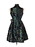 Vince Camuto 100% Polyester Green Casual Dress Size 0 (petite) - photo 2