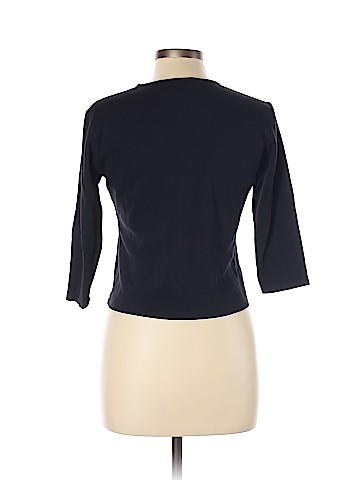 Mandarin Blue Pullover Sweater (view 2)