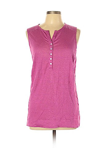 J.jill Sleeveless Henley (view 1)