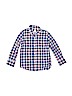 Baby Gap 100% Cotton Blue Long Sleeve Button-Down Shirt Size 4 - 5 - photo 1