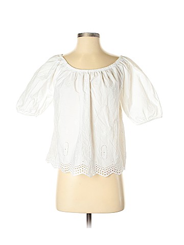 Ann Taylor LOFT Short Sleeve Blouse (view 1)