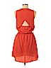 ISSI Orange Casual Dress Size M - photo 2