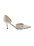 Stuart Weitzman Silver Heels Size 8 - photo 1