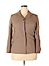 Jones New York 100% Polyester Tan Blazer Size 14 (petite) - photo 1
