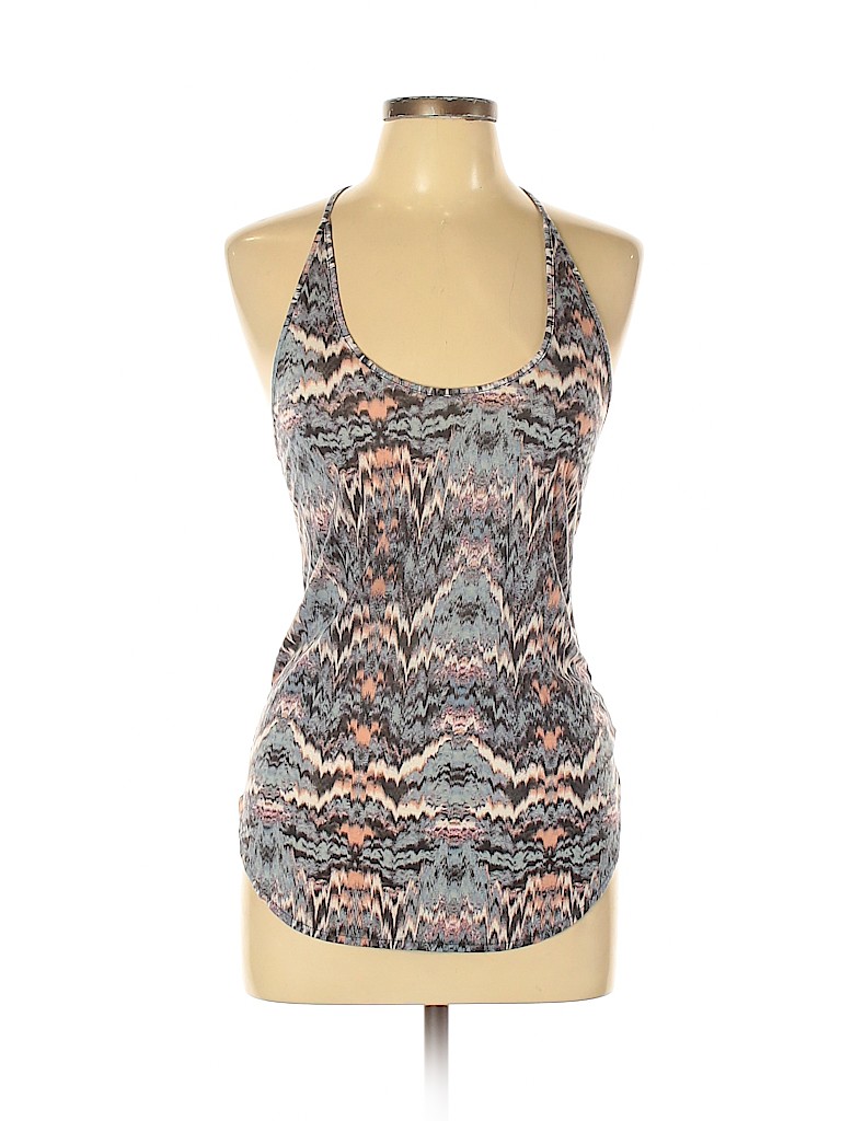 Silence and Noise 100% Tencel Gray Sleeveless Top Size L - photo 1