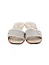 Eric Javits 100% Leather Silver Sandals Size 10 - photo 2