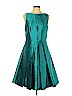 Michael Kors Teal Cocktail Dress Size 12 - photo 1