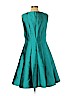 Michael Kors Teal Cocktail Dress Size 12 - photo 2