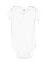 Child of Mine by Carter's 100% Cotton White Short Sleeve Onesie Size 6-12 mo - photo 1