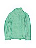 Baby Gap 100% Cotton Solid Green Long Sleeve Button-Down Shirt Size 5 - photo 2