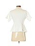 Topshop Ivory Short Sleeve Top Size 4 - photo 2