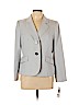 Le Suit 100% Polyester Gray Blazer Size 12 (petite) - photo 1