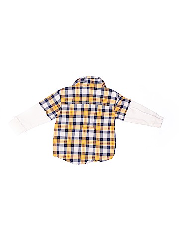 Carter's Long Sleeve Button-Down Shirt (view 2)